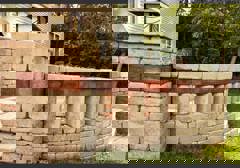 Paver Brick Custom Walls Installations